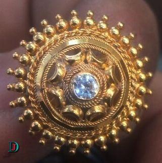 New and Latest Design of Rajasthani fancy gold Ladies-Ring 