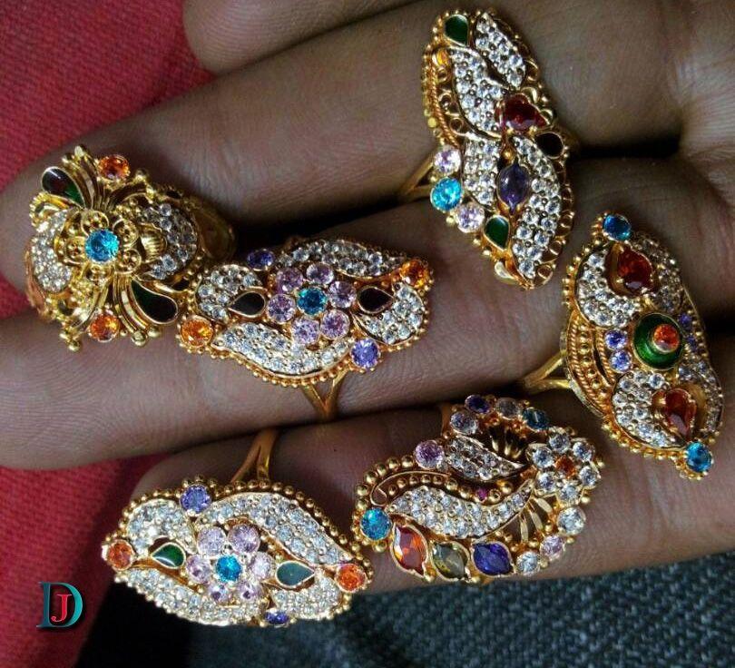 New and Latest Design of Rajasthani fancy gold Ladies-Ring 
