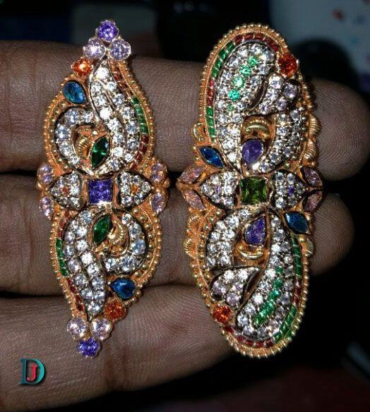 New and Latest Design of Rajasthani fancy gold Ladies-Ring 