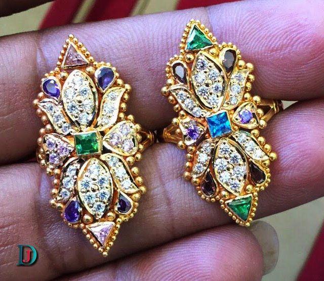 New and Latest Design of Rajasthani fancy gold Ladies-Ring 