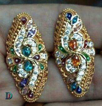 New and Latest Design of Rajasthani fancy gold Ladies-Ring 