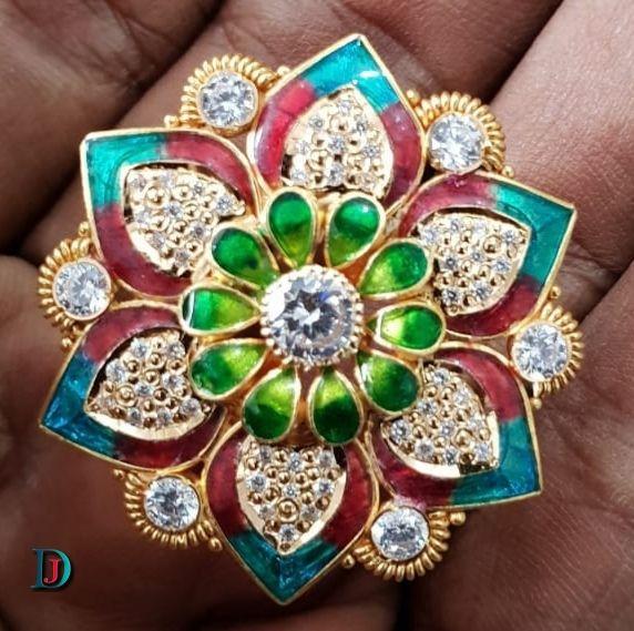 New and Latest Design of Rajasthani fancy gold Ladies-Ring 