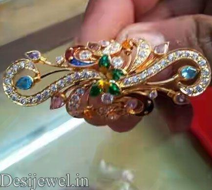 New and Latest Design of Rajasthani fancy gold Ladies-Ring 