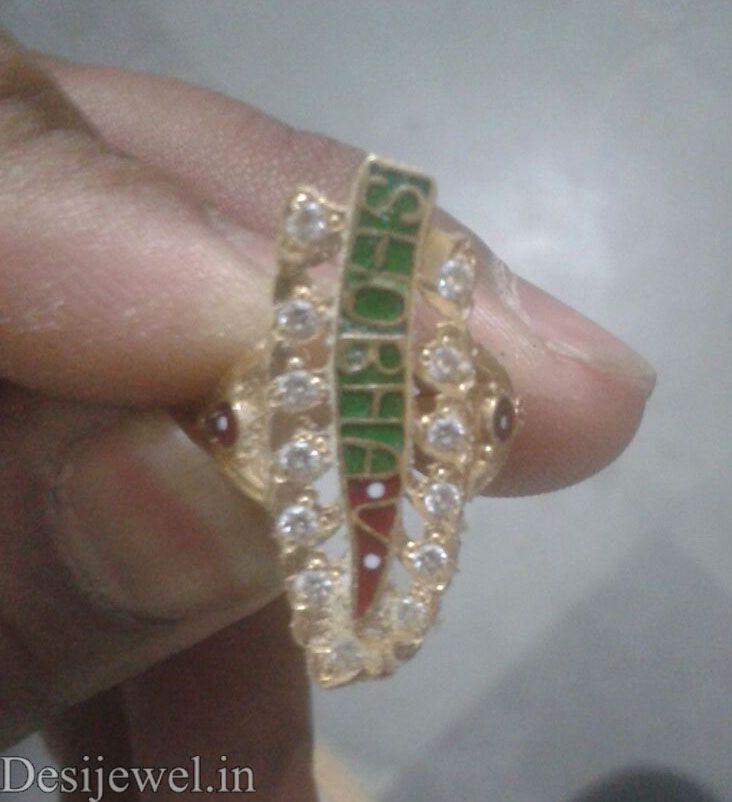 New and Latest Design of Rajasthani fancy gold Ladies-Ring 