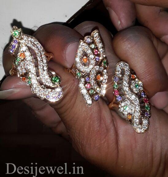New and Latest Design of Rajasthani fancy gold Ladies-Ring 