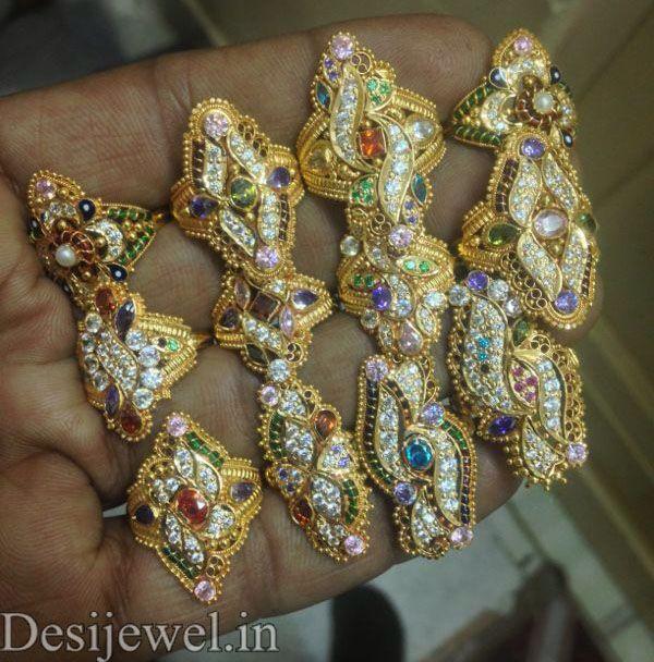 New and Latest Design of Rajasthani fancy gold Ladies-Ring 