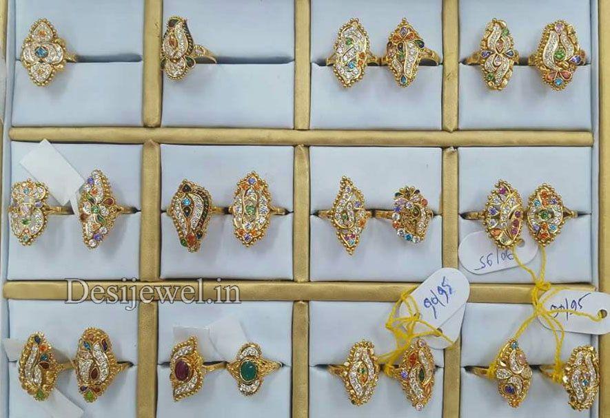 New and Latest Design of Rajasthani fancy gold Ladies-Ring 
