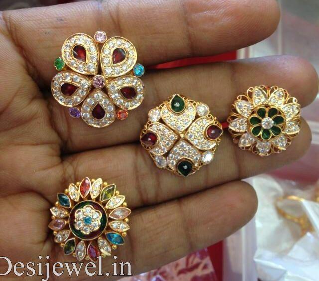 New and Latest Design of Rajasthani fancy gold Ladies-Ring 