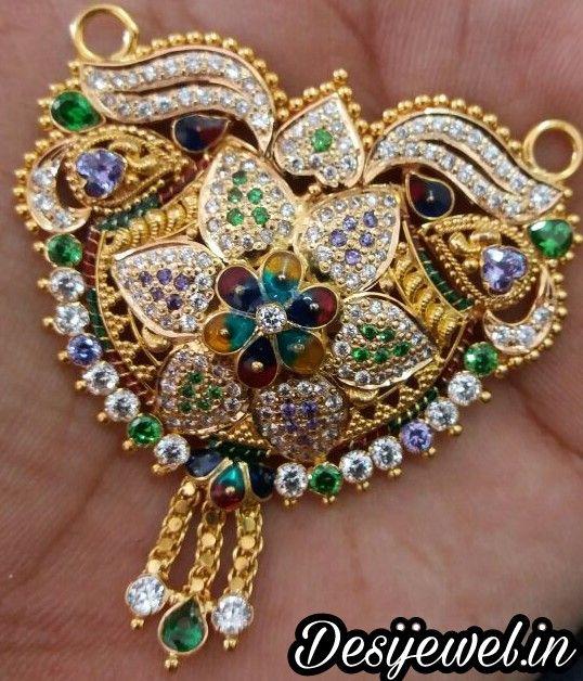 New and Latest Design of Rajasthani fancy gold Mangalsutra 