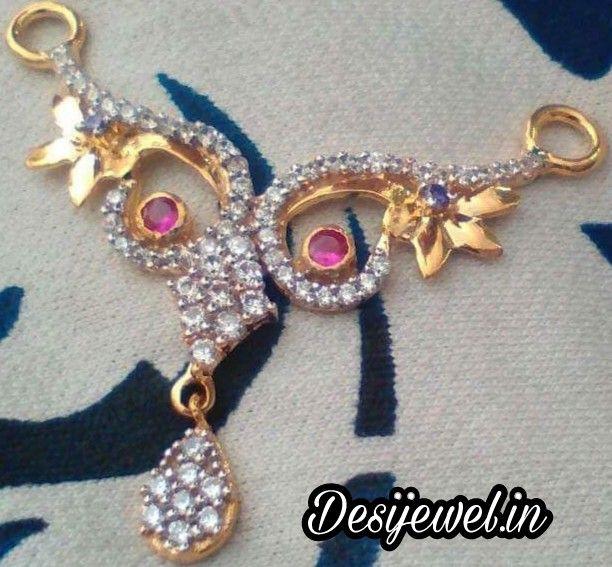 New and Latest Design of Rajasthani fancy gold Mangalsutra 