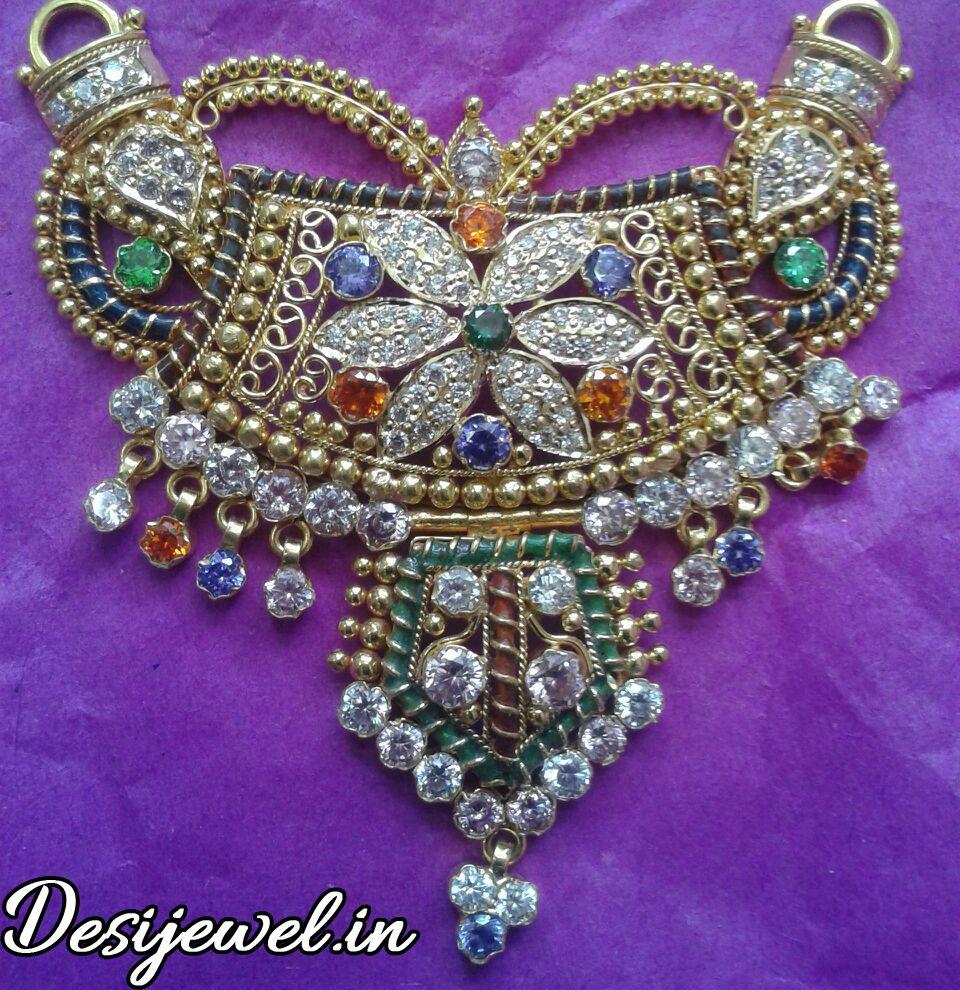 New and Latest Design of Rajasthani fancy gold Mangalsutra 
