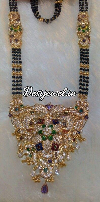 New and Latest Design of Rajasthani fancy gold Mangalsutra 