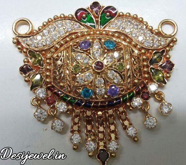 New and Latest Design of Rajasthani fancy gold Mangalsutra 
