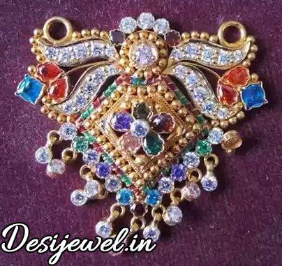New and Latest Design of Rajasthani fancy gold Mangalsutra 