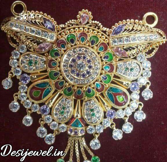 New and Latest Design of Rajasthani fancy gold Mangalsutra 