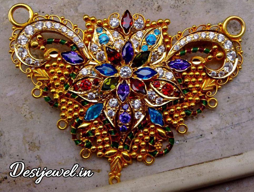 New and Latest Design of Rajasthani fancy gold Mangalsutra 