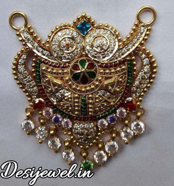 New and Latest Design of Rajasthani fancy gold Mangalsutra 