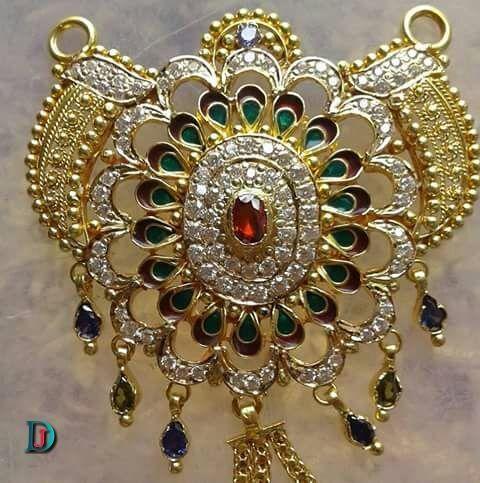 New and Latest Design of Rajasthani fancy gold Mangalsutra 