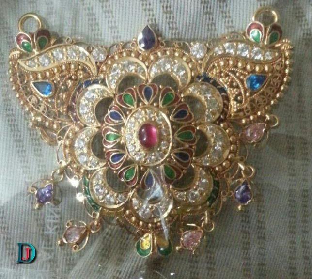 New and Latest Design of Rajasthani fancy gold Mangalsutra 