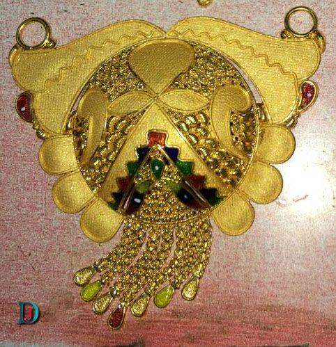 New and Latest Design of Rajasthani fancy gold Mangalsutra 