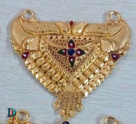 New and Latest Design of Rajasthani fancy gold Mangalsutra 