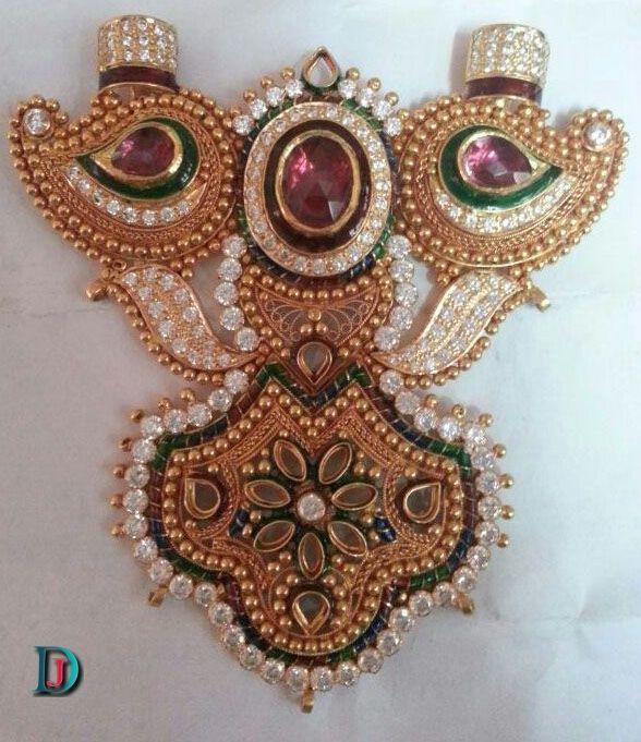 New and Latest Design of Rajasthani fancy gold Mangalsutra 