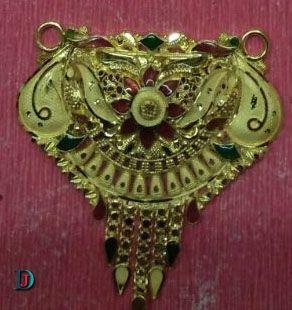New and Latest Design of Rajasthani fancy gold Mangalsutra 