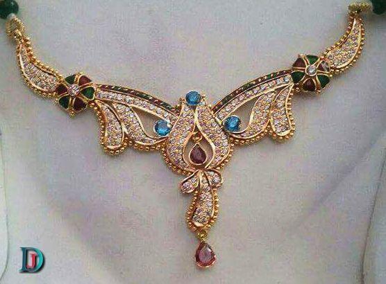 New and Latest Design of Rajasthani fancy gold Mangalsutra 