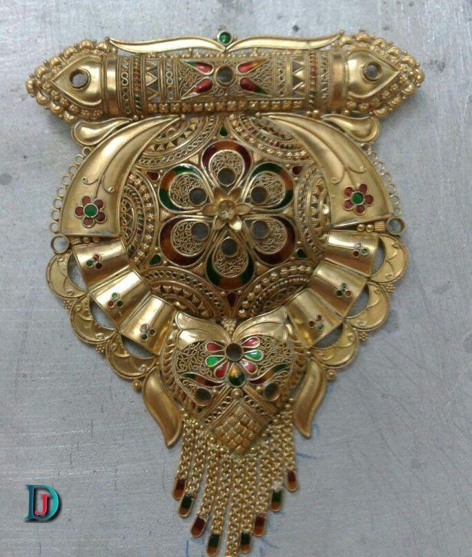 New and Latest Design of Rajasthani fancy gold Mangalsutra 