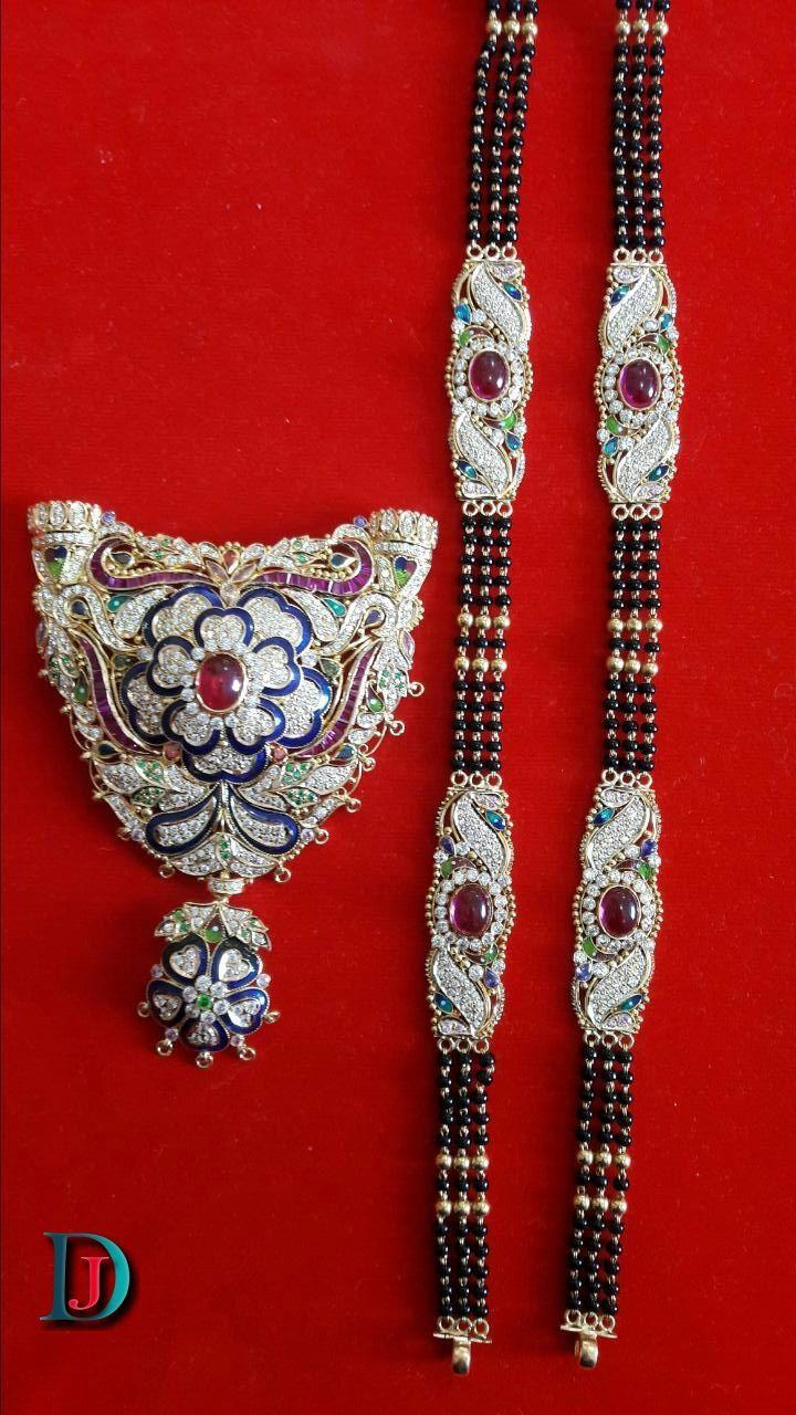 New and Latest Design of Rajasthani fancy gold Mangalsutra 