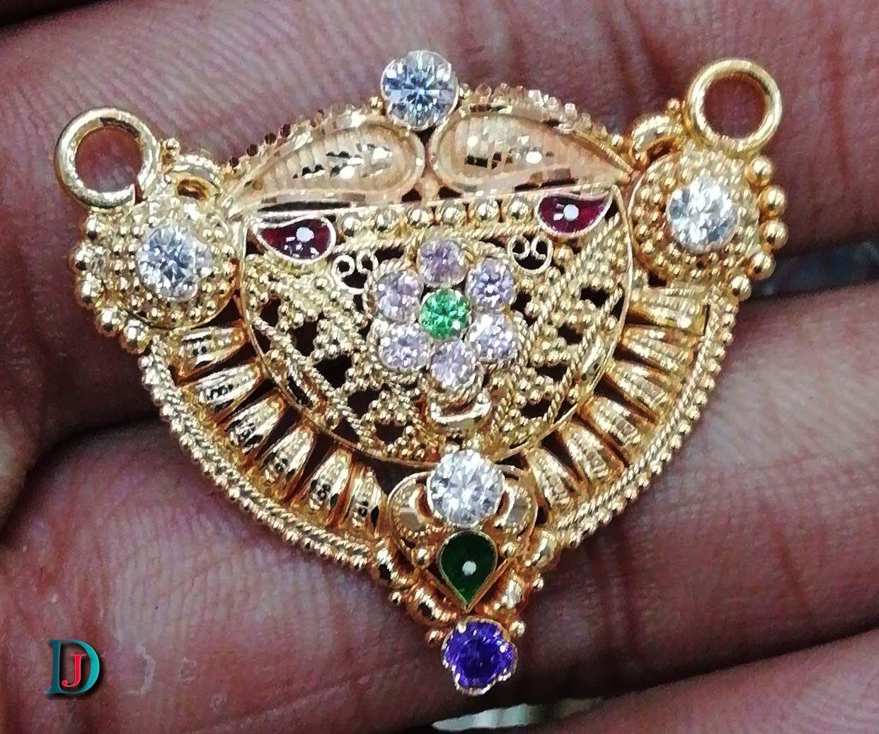 New and Latest Design of Rajasthani fancy gold Mangalsutra 