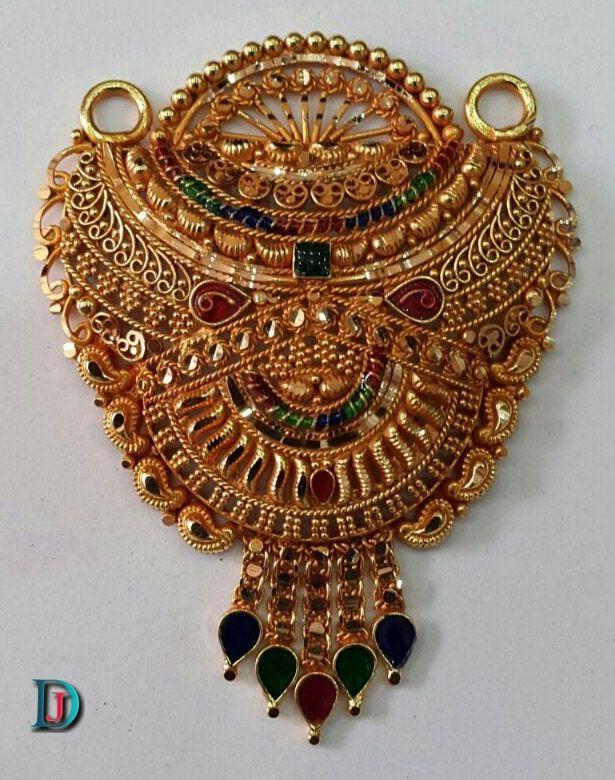 New and Latest Design of Rajasthani fancy gold Mangalsutra 