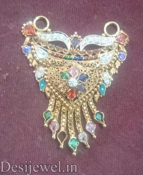 New and Latest Design of Rajasthani fancy gold Mangalsutra 