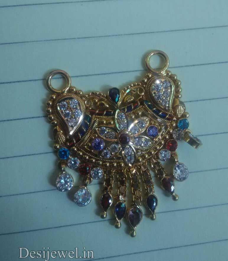 New and Latest Design of Rajasthani fancy gold Mangalsutra 