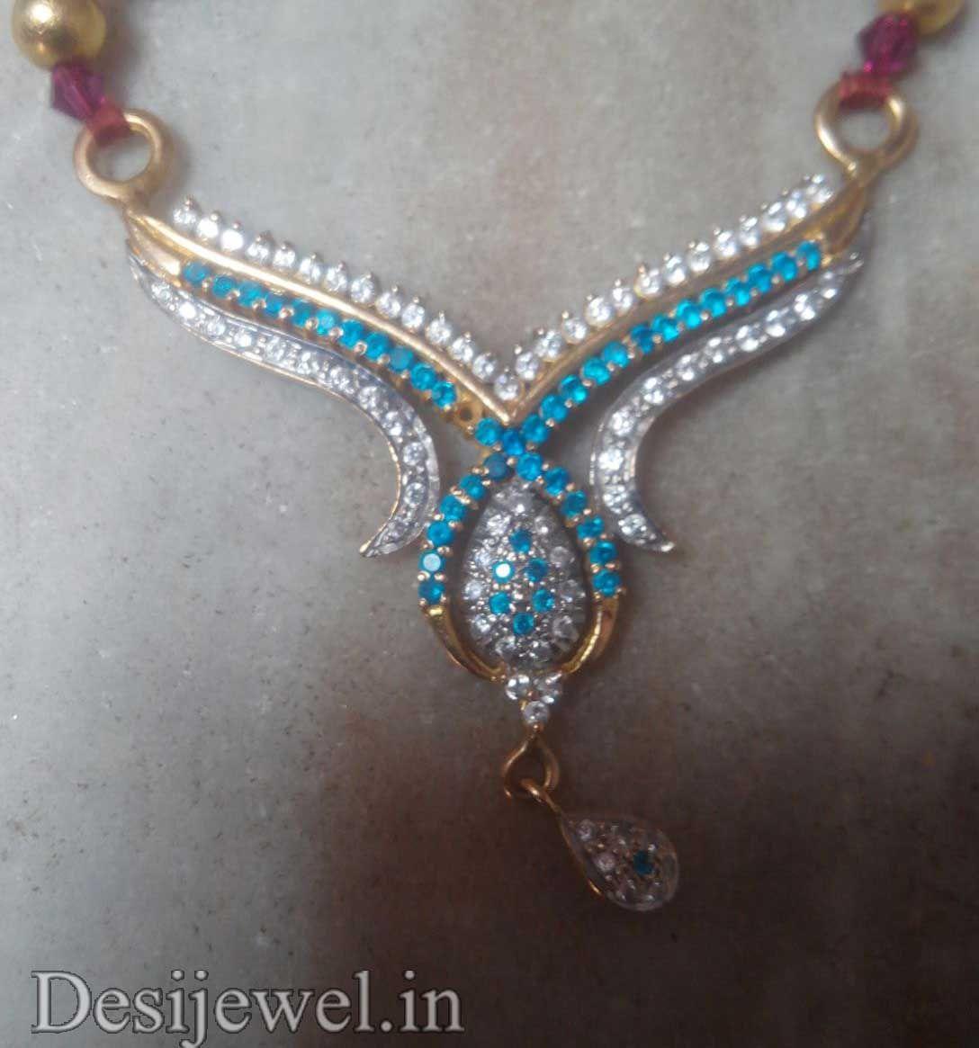 New and Latest Design of Rajasthani fancy gold Mangalsutra 