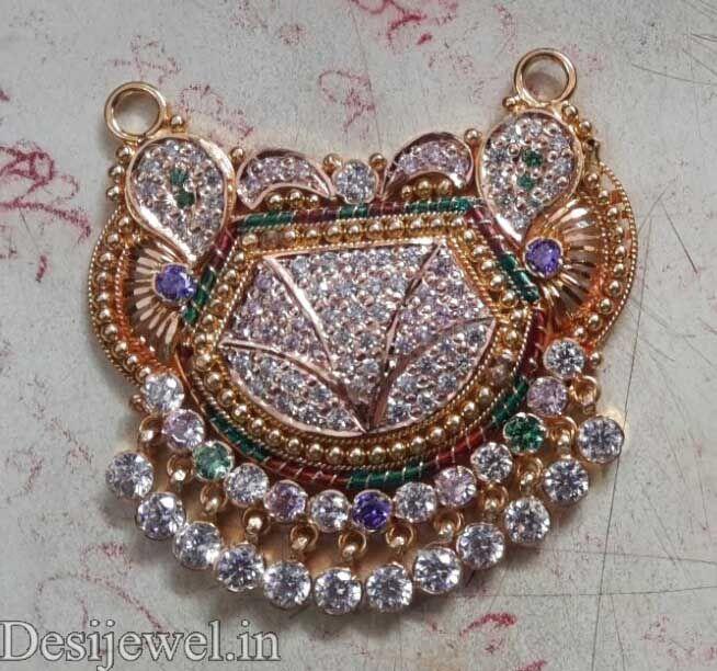 New and Latest Design of Rajasthani fancy gold Mangalsutra 