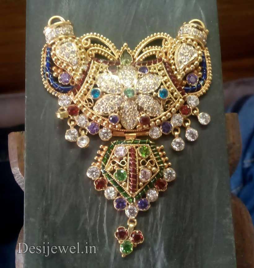 New and Latest Design of Rajasthani fancy gold Mangalsutra 