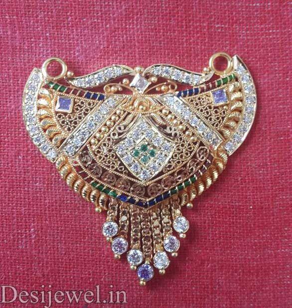 New and Latest Design of Rajasthani fancy gold Mangalsutra  with weight 10 gm