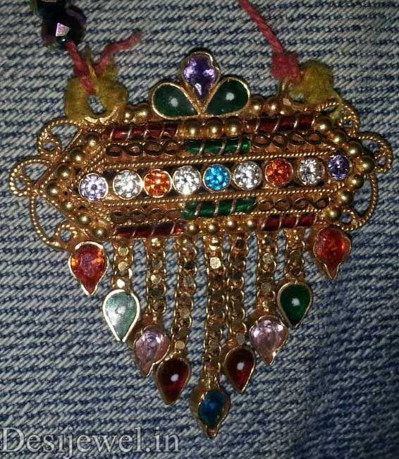 New and Latest Design of Rajasthani fancy gold Mangalsutra 