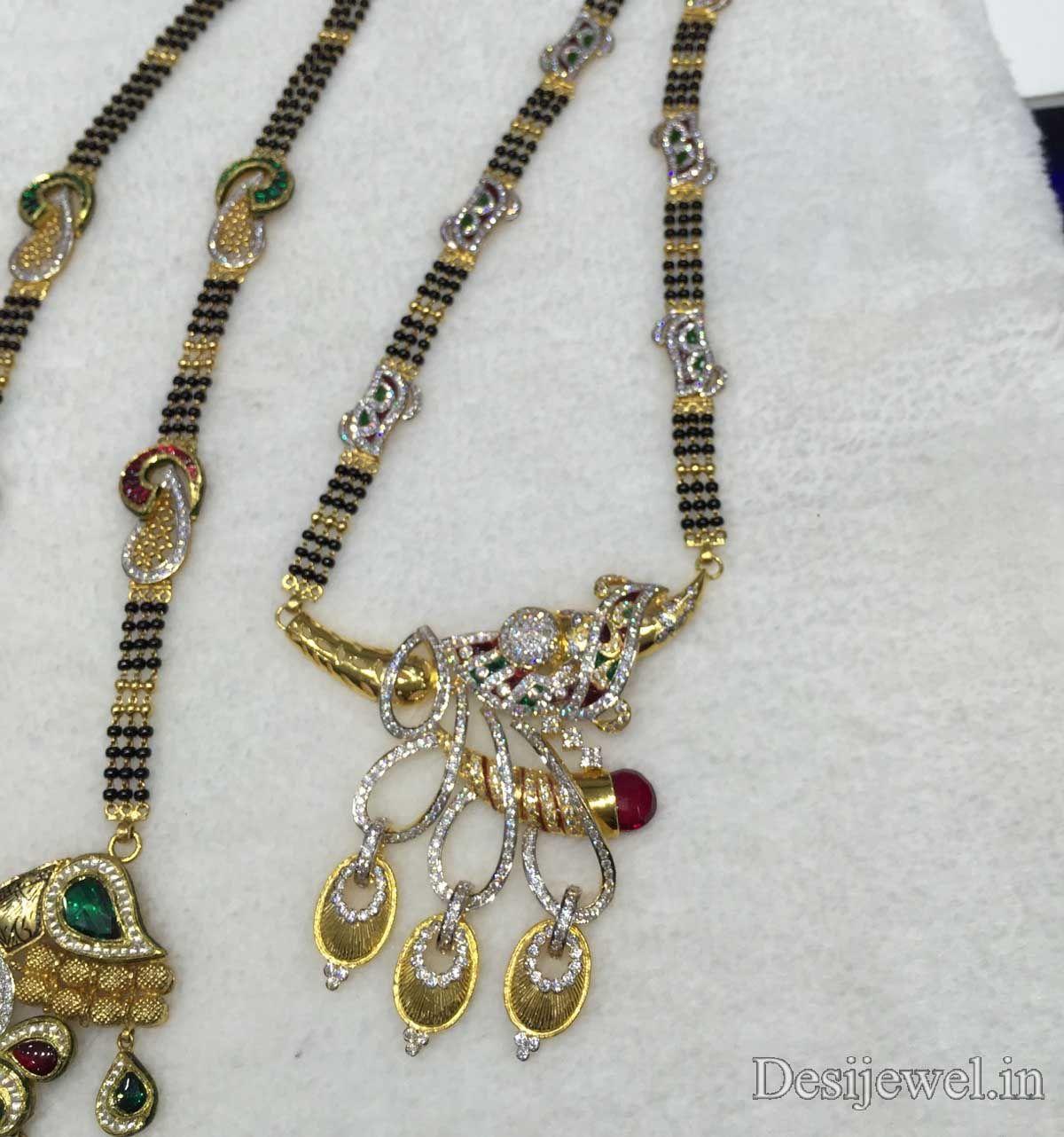New and Latest Design of Rajasthani fancy gold Mangalsutra  with weight 12 gm