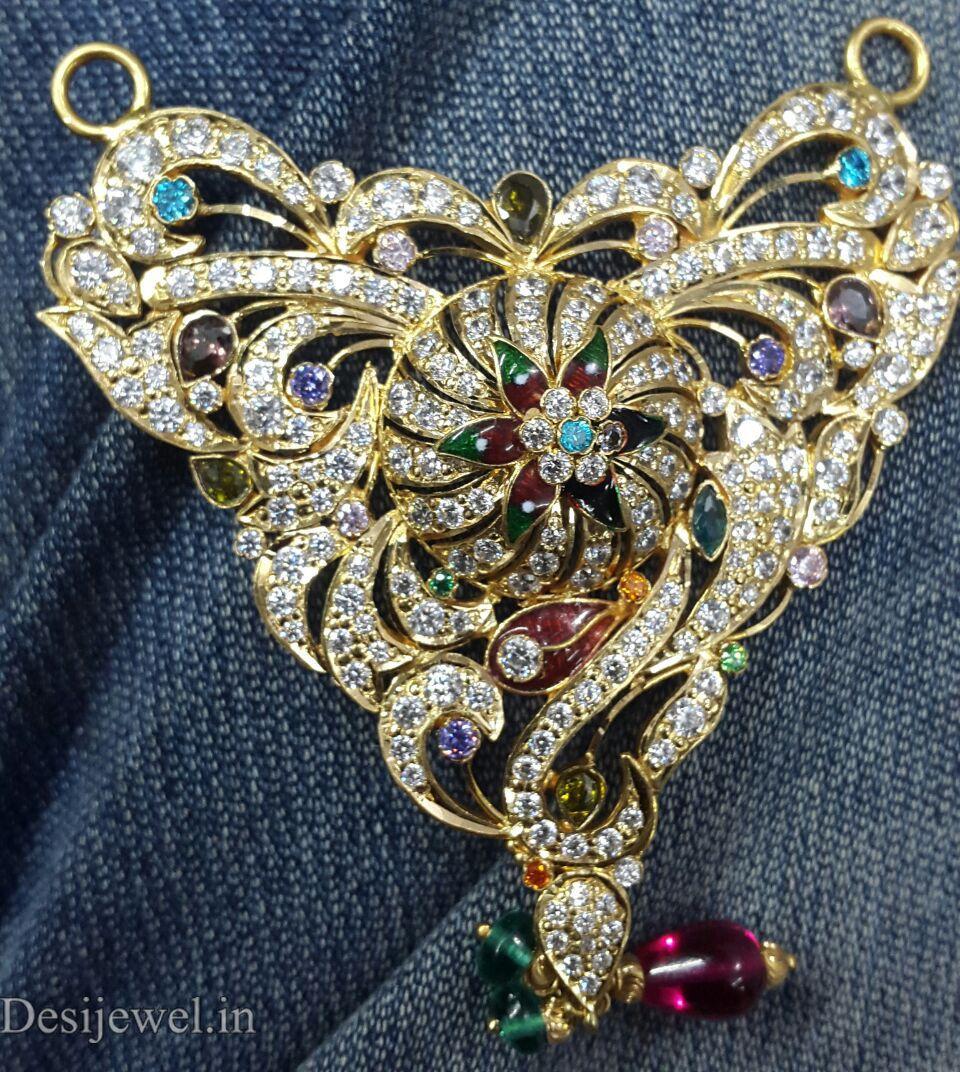New and Latest Design of Rajasthani fancy gold Mangalsutra 