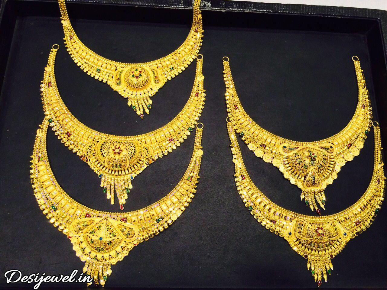 New and Latest Design of Rajasthani fancy gold Necklace 