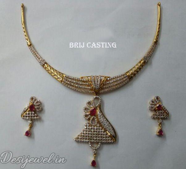 New and Latest Design of Rajasthani fancy gold Necklace 