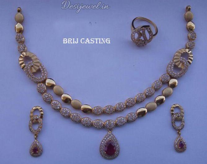 New and Latest Design of Rajasthani fancy gold Necklace 