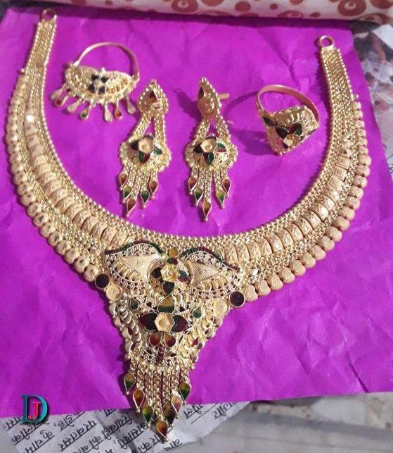 New and Latest Design of Rajasthani fancy gold Necklace 