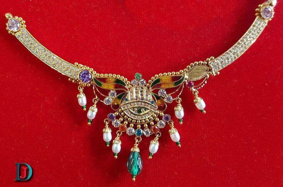 New and Latest Design of Rajasthani fancy gold Necklace 