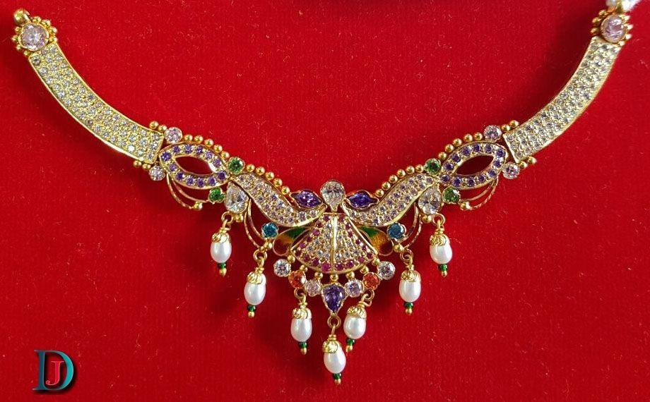 New and Latest Design of Rajasthani fancy gold Necklace 