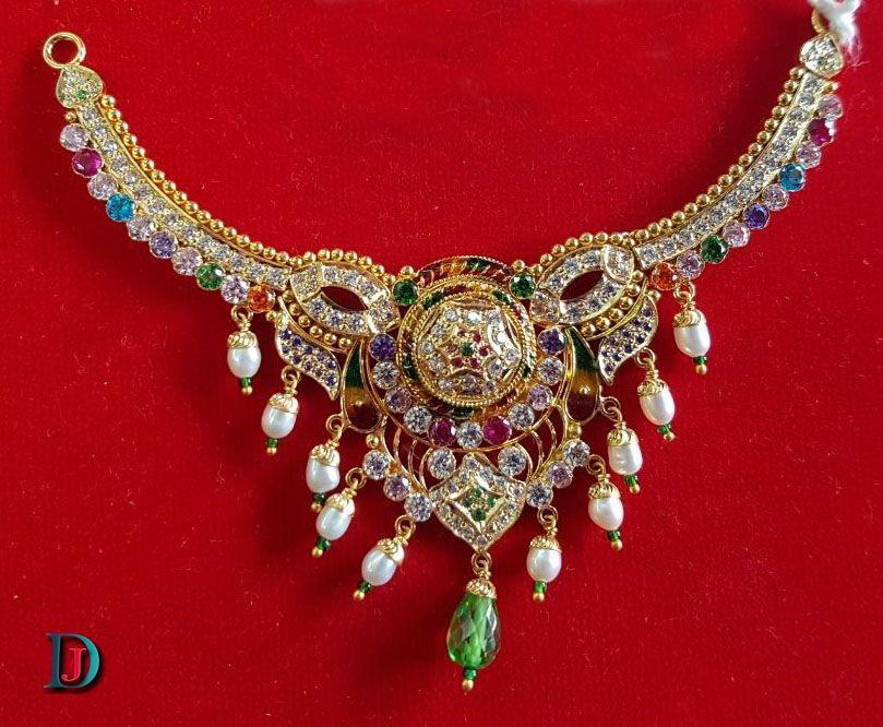 न्यू एंड लेटेस्ट डिजाईन राजस्थानी फैंसी गोल्ड नेकलेस 