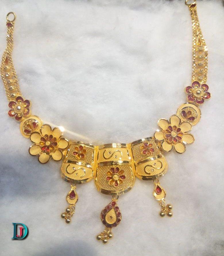 New and Latest Design of Rajasthani fancy gold Necklace 