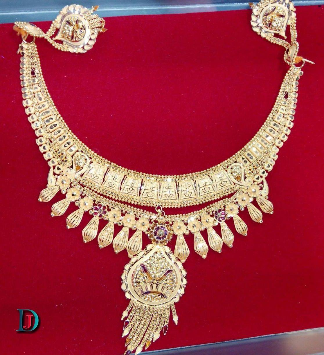 New and Latest Design of Rajasthani fancy gold Necklace 